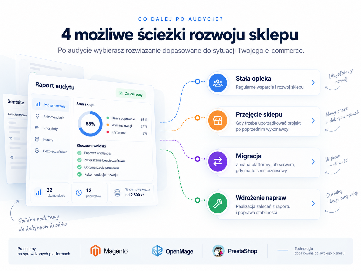 Co dalej po audycie – ścieżki rozwoju sklepu