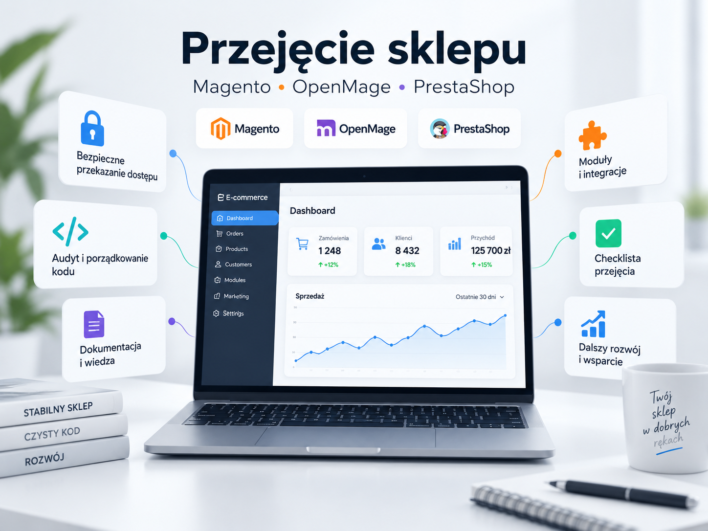 Przejęcie sklepu internetowego po poprzednim wykonawcy