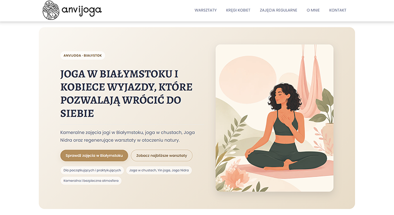 Anvijoga - warsztaty jogi i wyjazdy jogowe