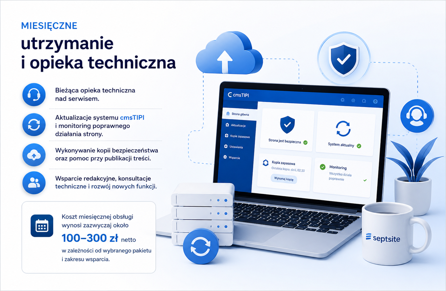 SEO i rozwój na TIPIcms